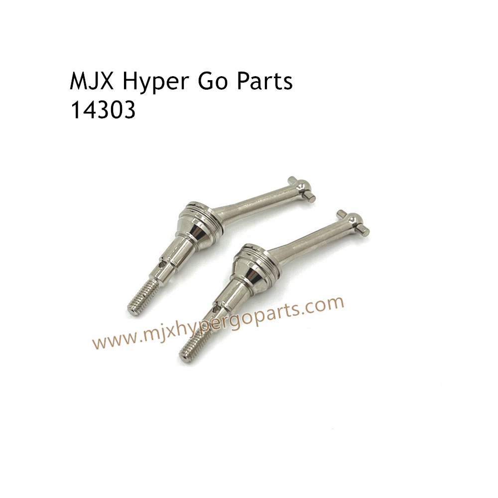 MJX Hyper Go 14303 Upgrade Parts Transmission Shaft CVD Silver