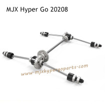MJX Hyper Go 20208 1/20 RC Car Front and Rear Parts Differential Gear Assembly