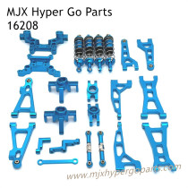 MJX Hyper Go 16208 RC Car Upgrade Parts Lists Blue