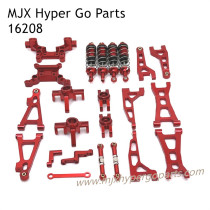 MJX Hyper Go 16208 RC Car Upgrade Parts Lists Red