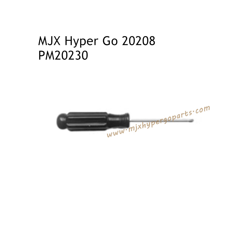 MJX Hyper Go 20208 Parts Screw Driver Tool PM20230 MJX Hyper Go 20208 Parts Screw Driver Tool PM20230