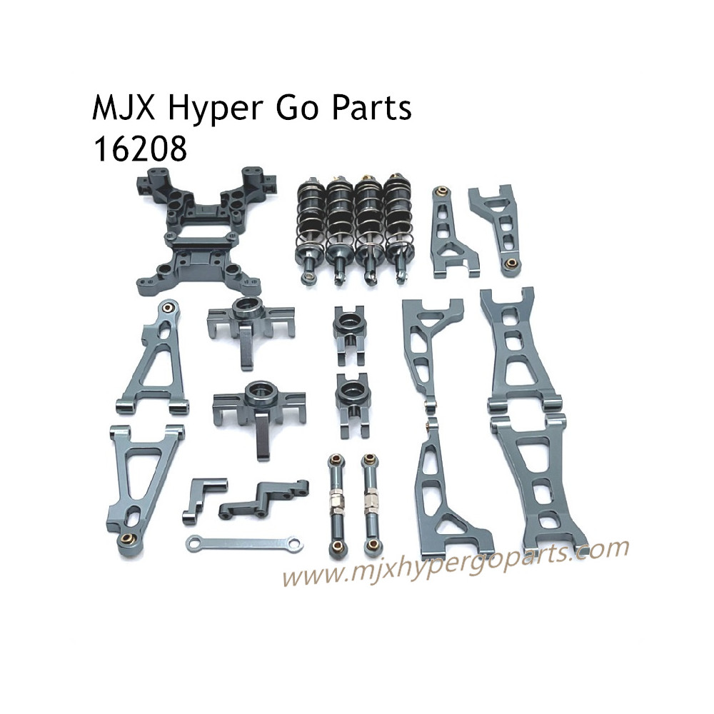 MJX Hyper Go 16208 RC Car Upgrade Parts Lists gray MJX Hyper Go 16208 RC Car Upgrade Parts Lists gray