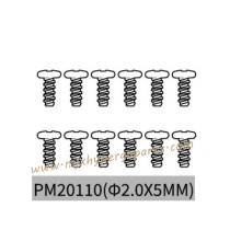 MJX Hyper Go 20208 Parts 2.0X5MM Screws PM20110