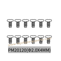 MJX Hyper Go 20208 Parts 2.0X4MM Screws PM20120
