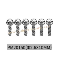 MJX Hyper Go 20208 Parts 2.6x10MM Anti-Slip Screws PM20150