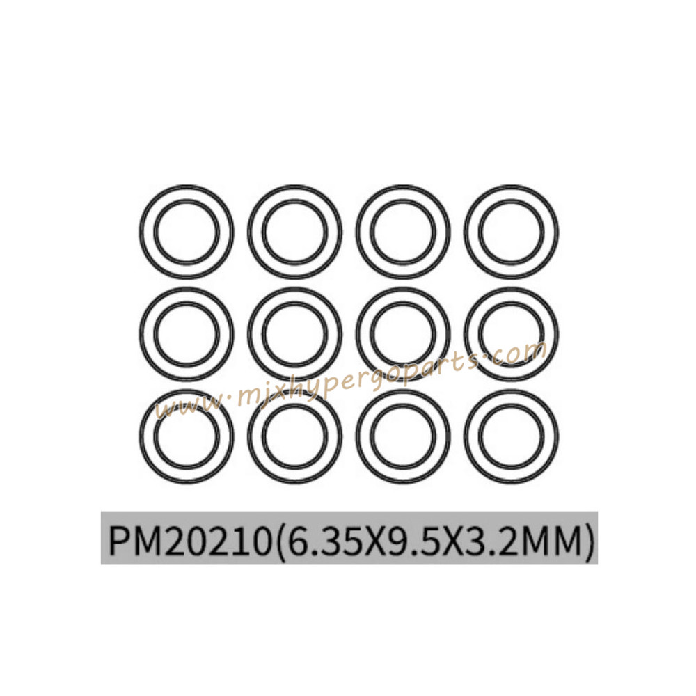 MJX Hyper Go 20208 Parts 6.35x9.5x3.2MM Bearing PM20210 MJX Hyper Go 20208 Parts 6.35x9.5x3.2MM Bearing PM20210