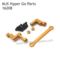 MJX Hyper Go 16208 RC Car Upgrade Parts Steering Link Kit Gold