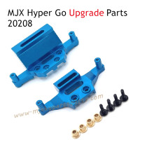 MJX Hyper Go 20208 RC Car Upgrade Parts Front and Rear Shock Mounts Blue