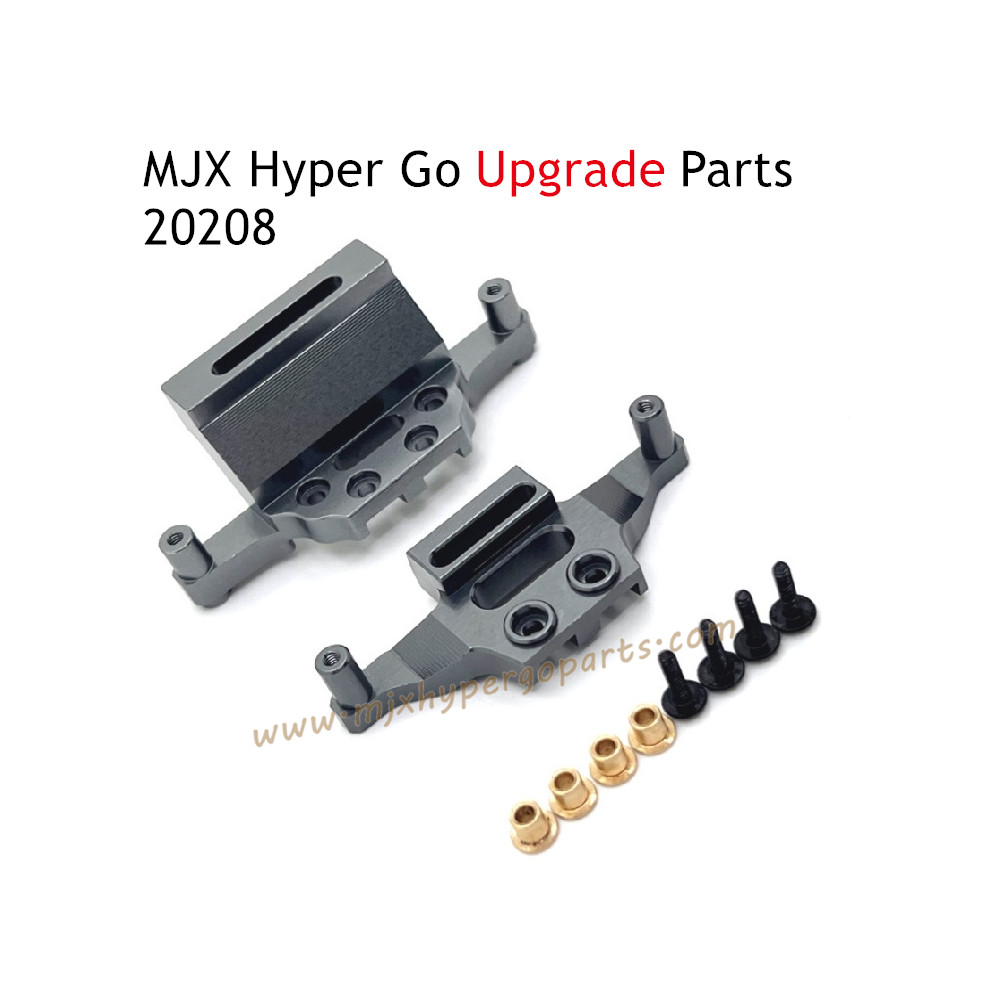 MJX Hyper Go 20208 RC Car Upgrade Parts Front and Rear Shock Mounts Grey MJX Hyper Go 20208 RC Car Upgrade Parts Front and Rear Shock Mounts Grey