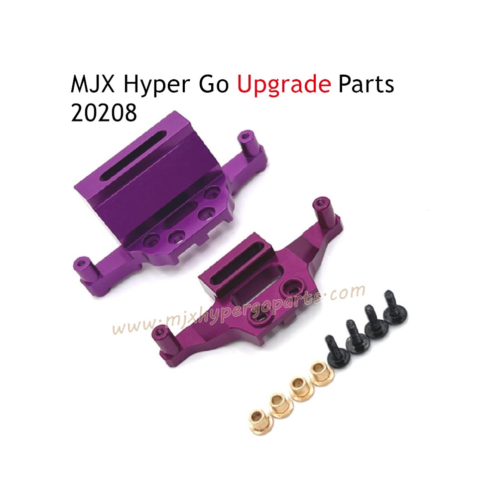 MJX Hyper Go 20208 RC Car Upgrade Parts Front and Rear Shock Mounts Purple MJX Hyper Go 20208 RC Car Upgrade Parts Front and Rear Shock Mounts Purple
