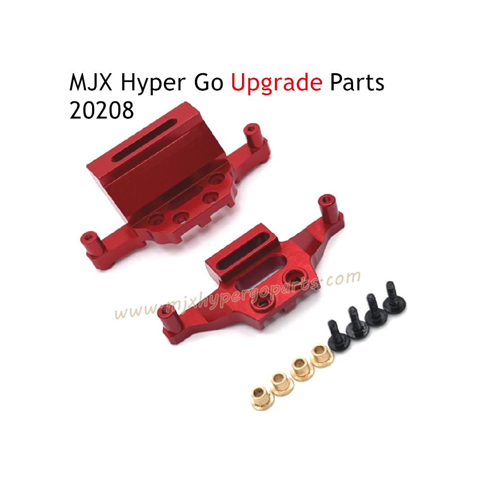 MJX Hyper Go 20208 RC Car Upgrade Parts Front and Rear Shock Mounts Red MJX Hyper Go 20208 RC Car Upgrade Parts Front and Rear Shock Mounts Red