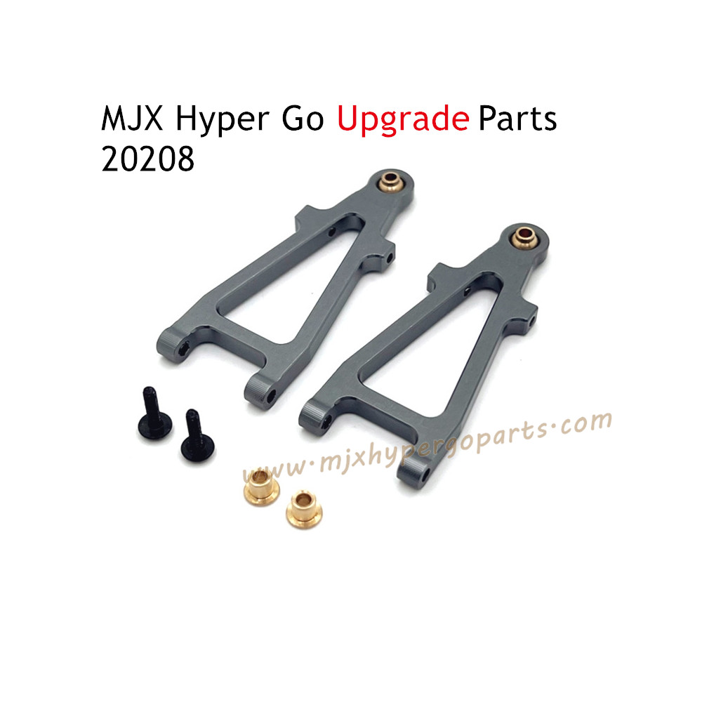 MJX Hyper Go 20208 RC Car Upgrade Parts Front Lower Swing Arm Grey MJX Hyper Go 20208 RC Car Upgrade Parts Front Lower Swing Arm Grey