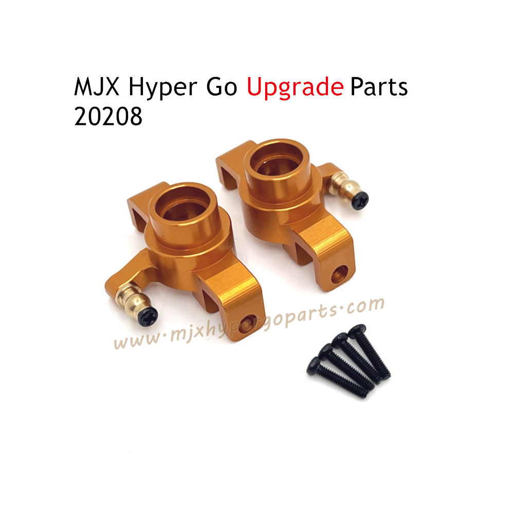 MJX Hyper Go 20208 RC Car Upgrade Parts Front Steering Cups Gold MJX Hyper Go 20208 RC Car Upgrade Parts Front Steering Cups Gold