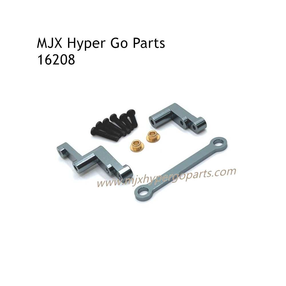 MJX Hyper Go 16208 RC Car Upgrade Parts Steering Link Kit Gray MJX Hyper Go 16208 RC Car Upgrade Parts Steering Link Kit Gray