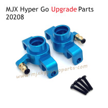 MJX Hyper Go 20208 RC Car Upgrade Parts Front Steering Cups Blue