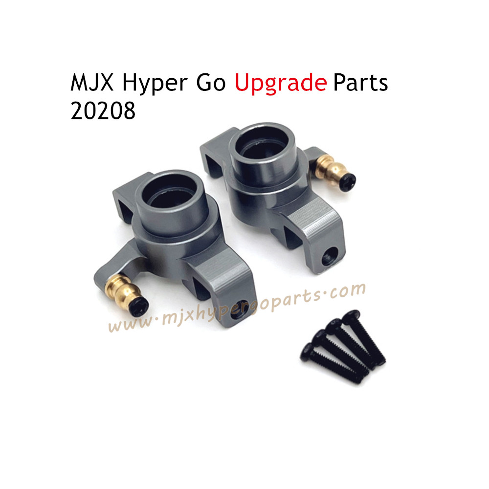 MJX Hyper Go 20208 RC Car Upgrade Parts Front Steering Cups Grey MJX Hyper Go 20208 RC Car Upgrade Parts Front Steering Cups Grey