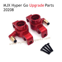 MJX Hyper Go 20208 RC Car Upgrade Parts Front Steering Cups Red
