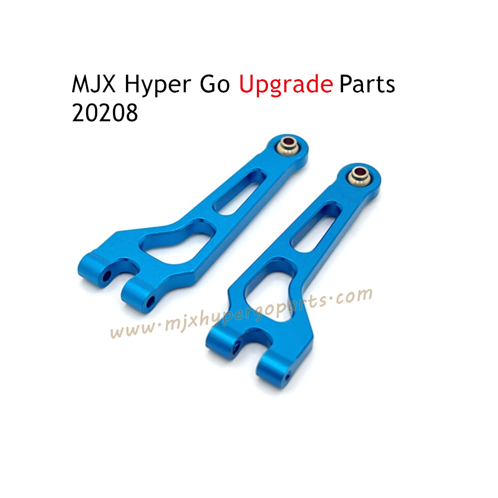 MJX Hyper Go 20208 RC Car Upgrade Parts Front Upper Swing Arm Blue MJX Hyper Go 20208 RC Car Upgrade Parts Front Upper Swing Arm Blue