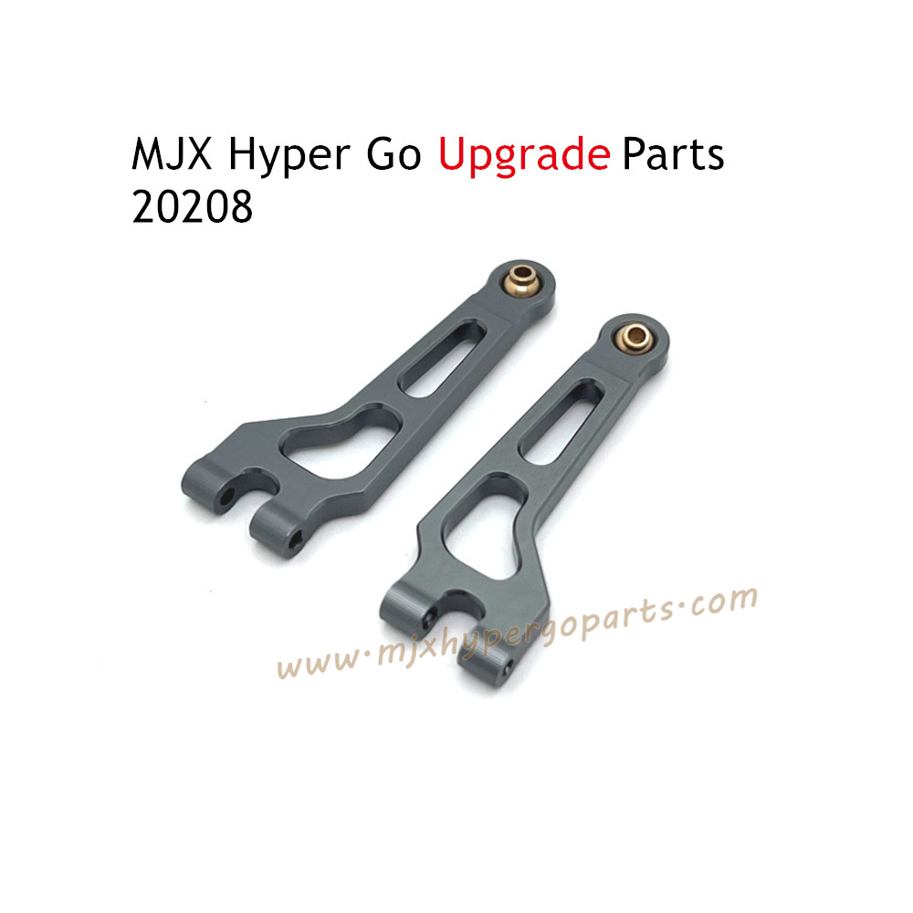 MJX Hyper Go 20208 RC Car Upgrade Parts Front Upper Swing Arm Grey MJX Hyper Go 20208 RC Car Upgrade Parts Front Upper Swing Arm Grey
