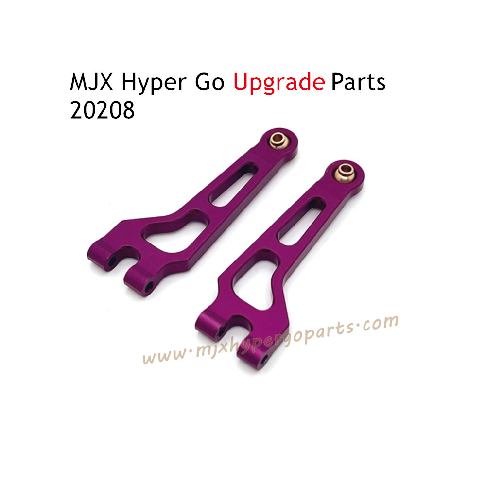 MJX Hyper Go 20208 RC Car Upgrade Parts Front Upper Swing Arm Purple MJX Hyper Go 20208 RC Car Upgrade Parts Front Upper Swing Arm Purple