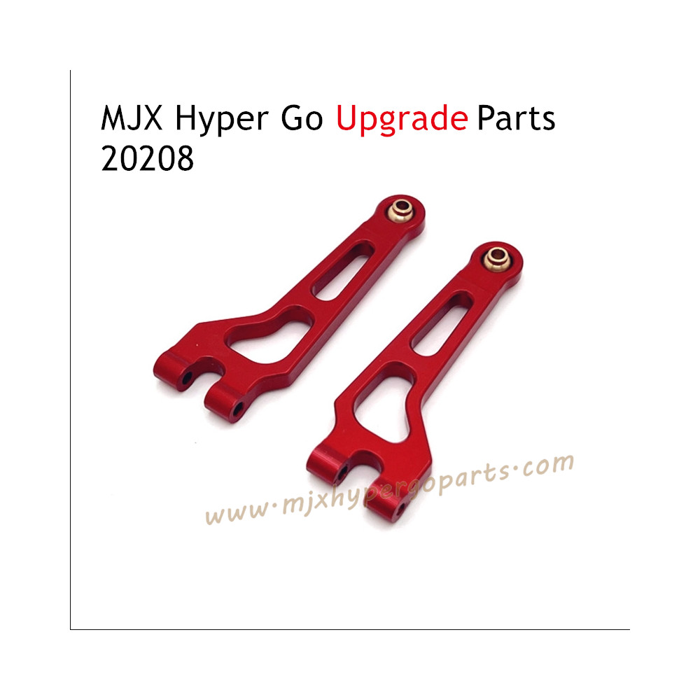 MJX Hyper Go 20208 RC Car Upgrade Parts Front Upper Swing Arm Red MJX Hyper Go 20208 RC Car Upgrade Parts Front Upper Swing Arm Red