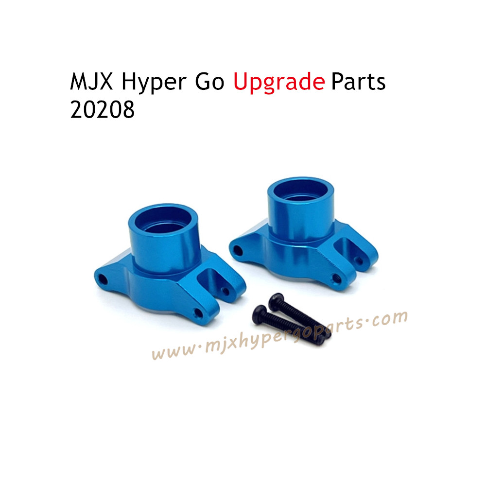 MJX Hyper Go 20208 RC Car Upgrade Parts Rear Cups Blue MJX Hyper Go 20208 RC Car Upgrade Parts Rear Cups Blue