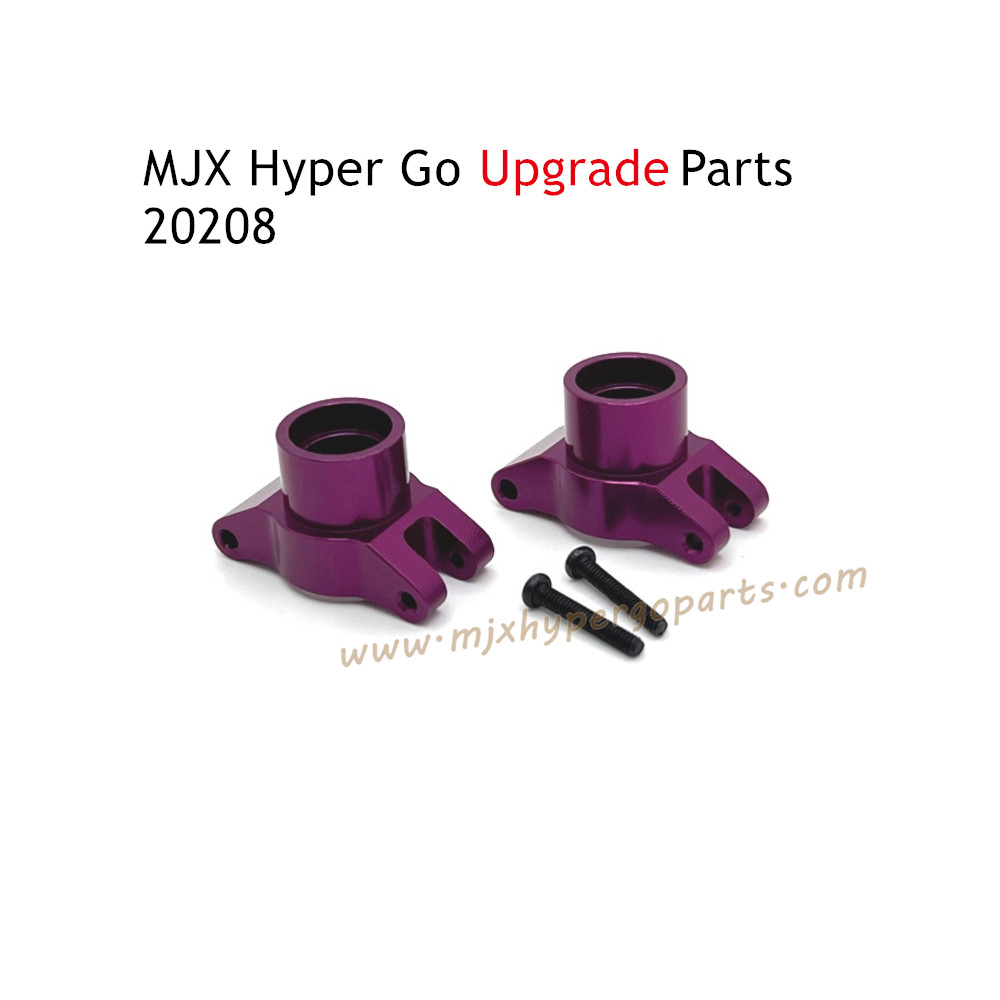 MJX Hyper Go 20208 RC Car Upgrade Parts Rear Cups Purple MJX Hyper Go 20208 RC Car Upgrade Parts Rear Cups Purple