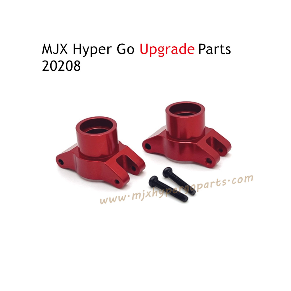 MJX Hyper Go 20208 RC Car Upgrade Parts Rear Cups Red MJX Hyper Go 20208 RC Car Upgrade Parts Rear Cups Red