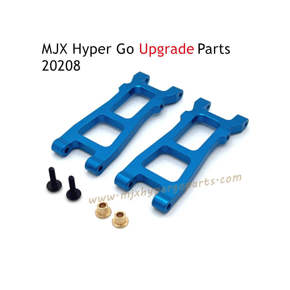 MJX Hyper Go 20208 RC Car Upgrade Parts Rear Lower Swing Arm Blue MJX Hyper Go 20208 RC Car Upgrade Parts Rear Lower Swing Arm Blue