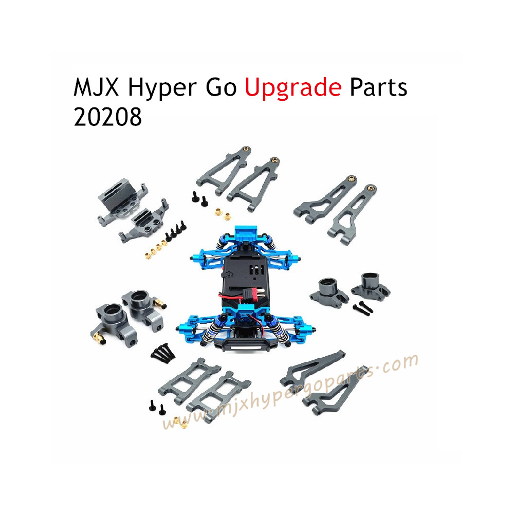 MJX Hyper Go 20208 RC Car Upgrade Parts Kits Grey MJX Hyper Go 20208 RC Car Upgrade Parts Kits Grey