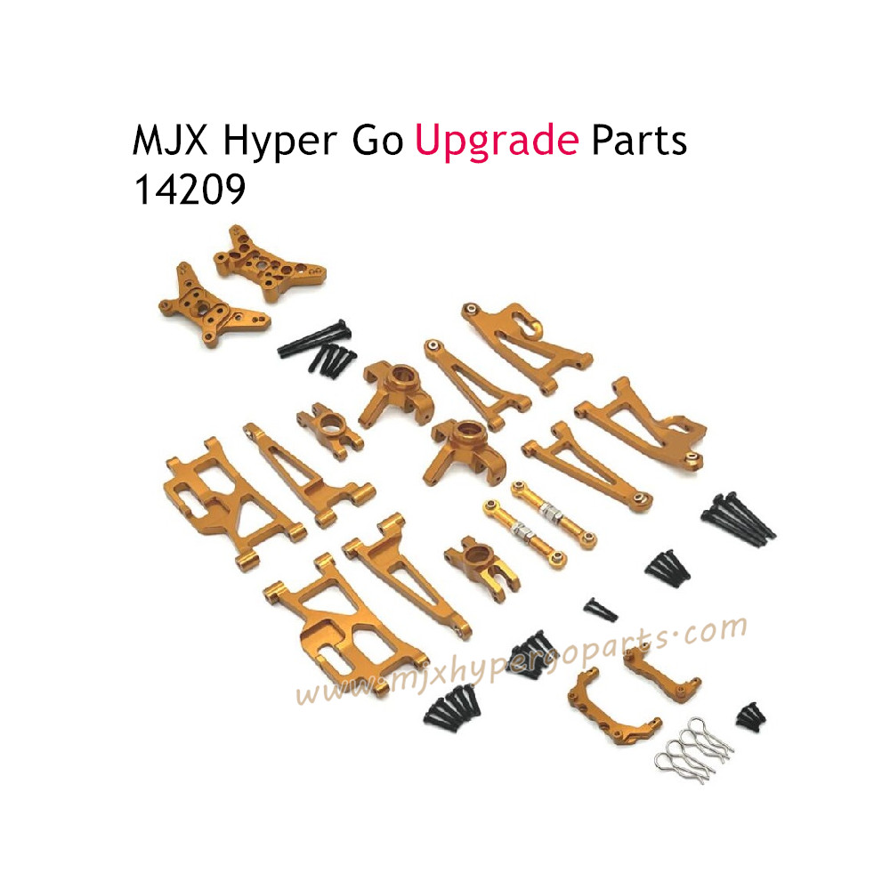MJX Hyper Go 14209 Upgrade Parts Kits Gold MJX Hyper Go 14209 Upgrade Parts Kits Gold