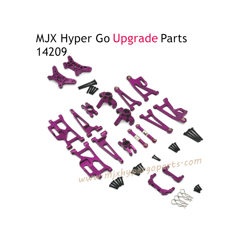 MJX Hyper Go 14209 Upgrade Parts Kits Purple MJX Hyper Go 14209 Upgrade Parts Kits Purple