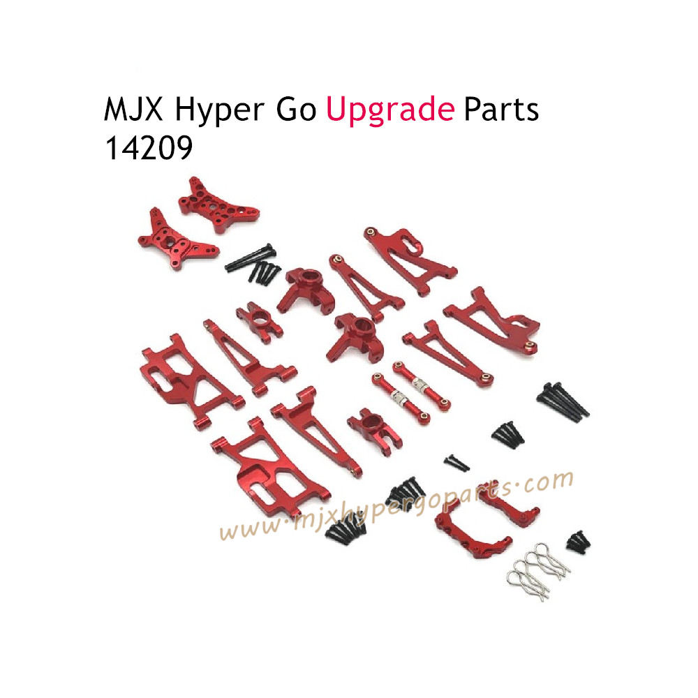 MJX Hyper Go 14209 Upgrade Parts Kits Red MJX Hyper Go 14209 Upgrade Parts Kits Red