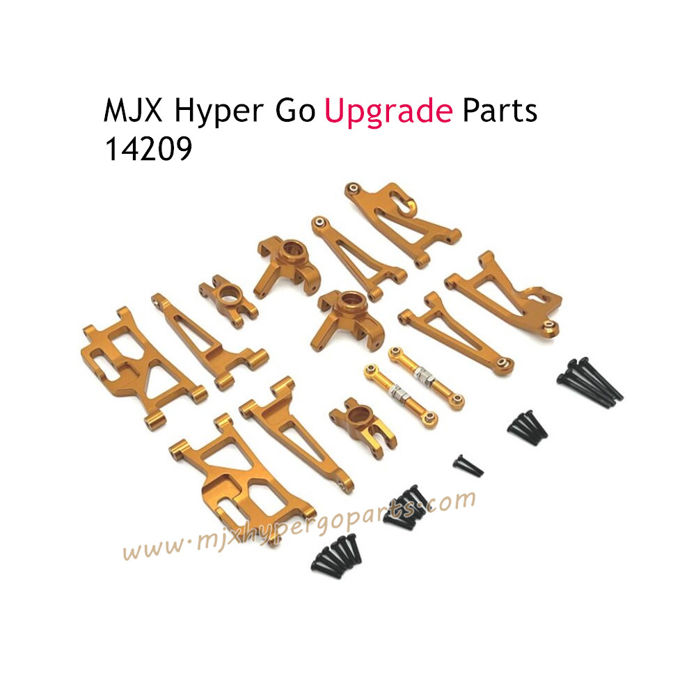 MJX Hyper Go 14209 Upgrade Parts Kits Gold MJX Hyper Go 14209 Upgrade Parts Kits Gold