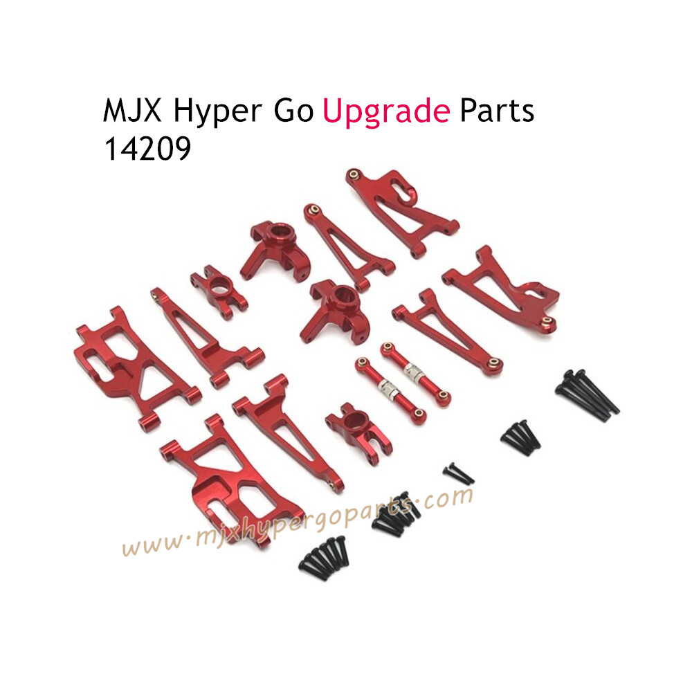 MJX Hyper Go 14209 Upgrade Parts Kits Red MJX Hyper Go 14209 Upgrade Parts Kits Red