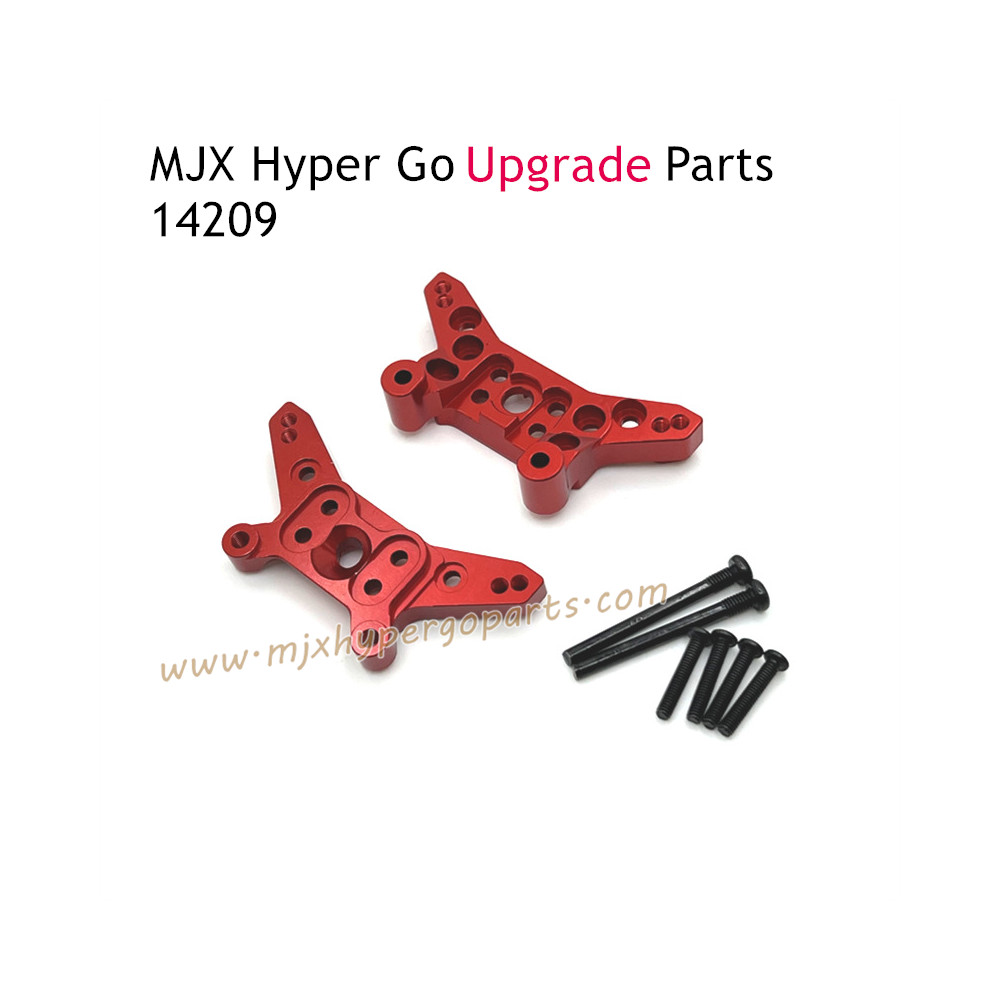 MJX Hyper Go 14209 Upgrade Parts Shock Plate red MJX Hyper Go 14209 Upgrade Parts Shock Plate red