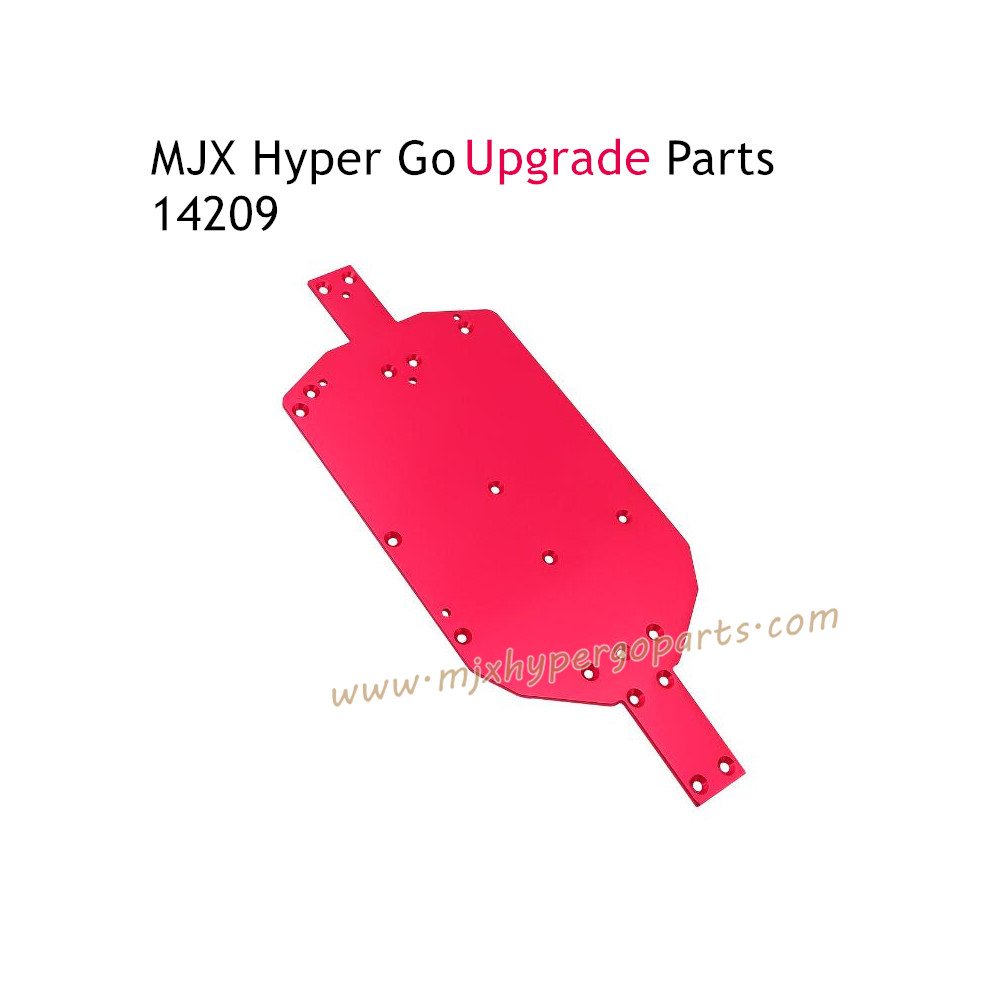 MJX Hyper Go 14209 Upgrade Parts Metal Chassis Red MJX Hyper Go 14209 Upgrade Parts Metal Chassis Red