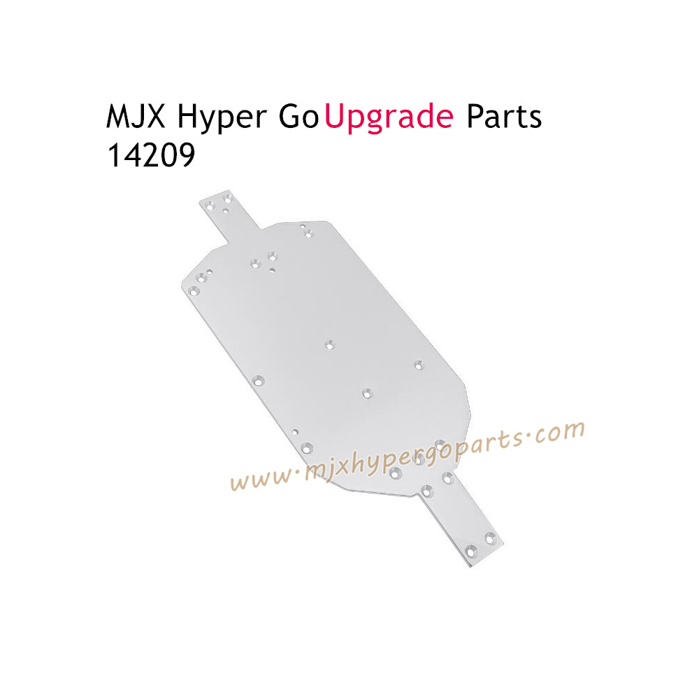 MJX Hyper Go 14209 Upgrade Parts Metal Chassis Silver MJX Hyper Go 14209 Upgrade Parts Metal Chassis Silver