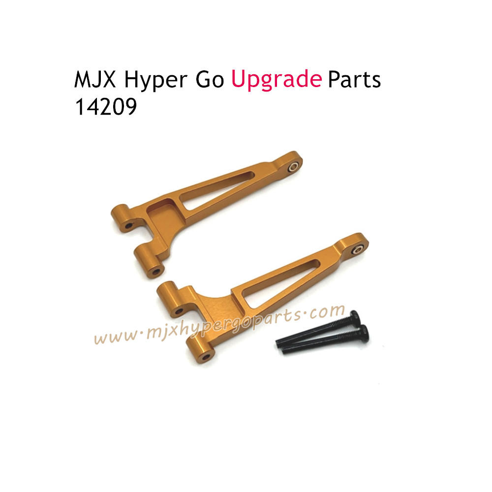 MJX Hyper Go 14209 Upgrade Parts Rear Upper Swing Arm Gold MJX Hyper Go 14209 Upgrade Parts Rear Upper Swing Arm Gold