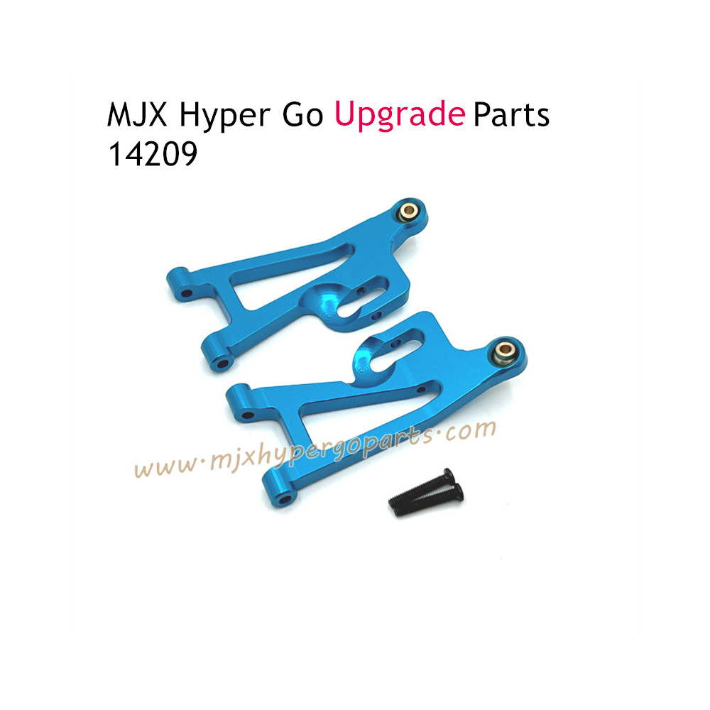 MJX Hyper Go 14209 Upgrade Parts Front Lower Swing Arm Blue MJX Hyper Go 14209 Upgrade Parts Front Lower Swing Arm Blue