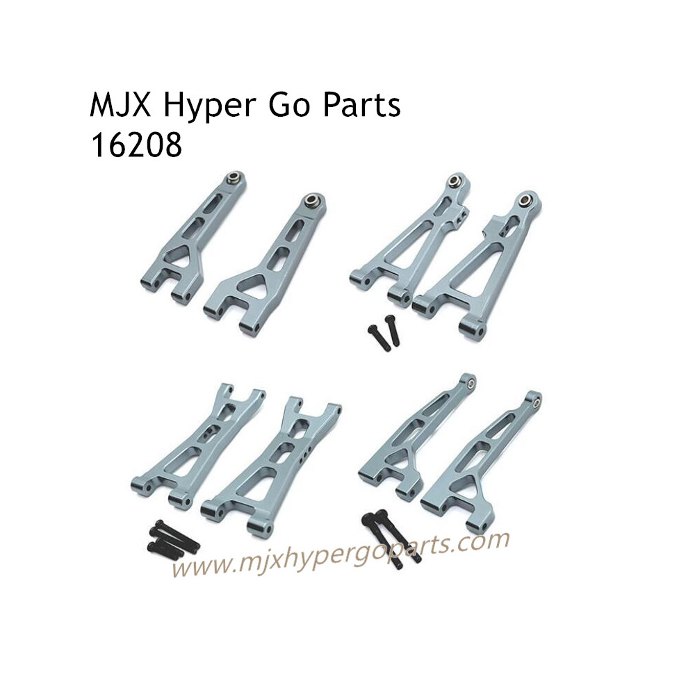 MJX Hyper Go 16208 RC Car Upgrade Parts Swing Arm Kit Gray MJX Hyper Go 16208 RC Car Upgrade Parts Swing Arm Kit Gray