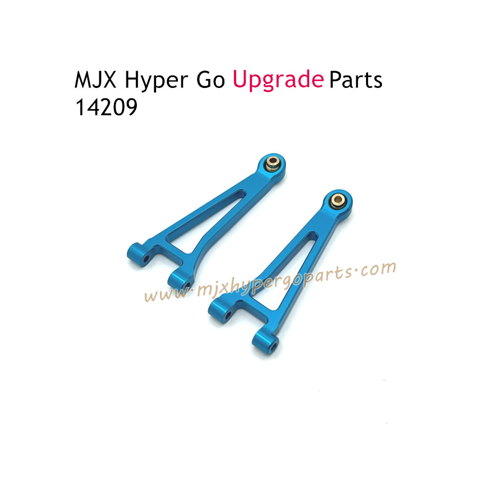 MJX Hyper Go 14209 Upgrade Parts Front Upper Swing Arm Blue MJX Hyper Go 14209 Upgrade Parts Front Upper Swing Arm Blue