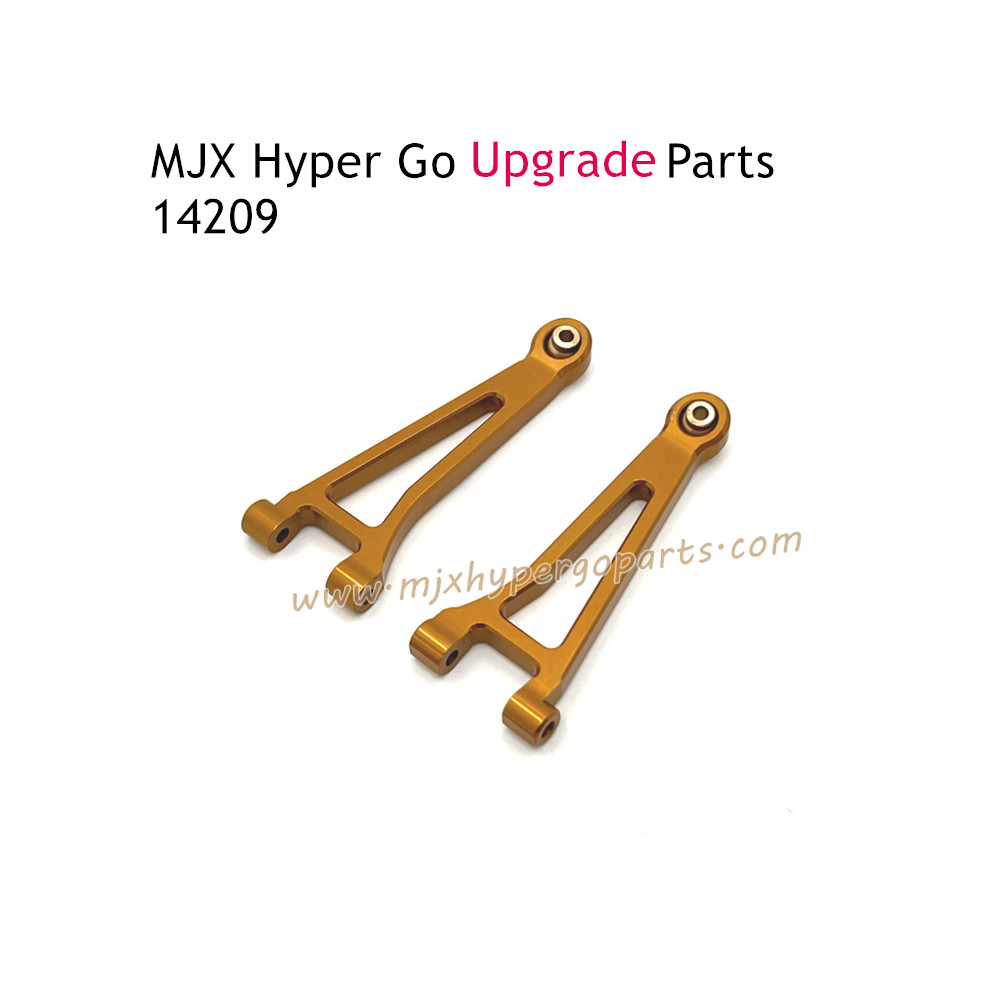 MJX Hyper Go 14209 Upgrade Parts Front Upper Swing Arm Gold MJX Hyper Go 14209 Upgrade Parts Front Upper Swing Arm Gold