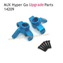 MJX Hyper Go 14209 Upgrade Parts Front Steering Cups Blue