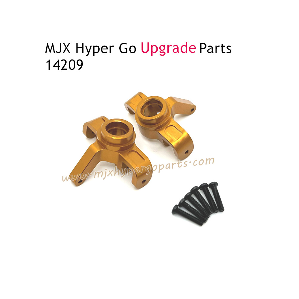 MJX Hyper Go 14209 Upgrade Parts Front Steering Cups Gold MJX Hyper Go 14209 Upgrade Parts Front Steering Cups Gold