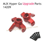 MJX Hyper Go 14209 Upgrade Parts Front Steering Cups Red