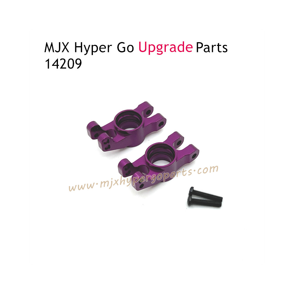 MJX Hyper Go 14209 Upgrade Parts Rear Wheel Cups Purple MJX Hyper Go 14209 Upgrade Parts Rear Wheel Cups Purple