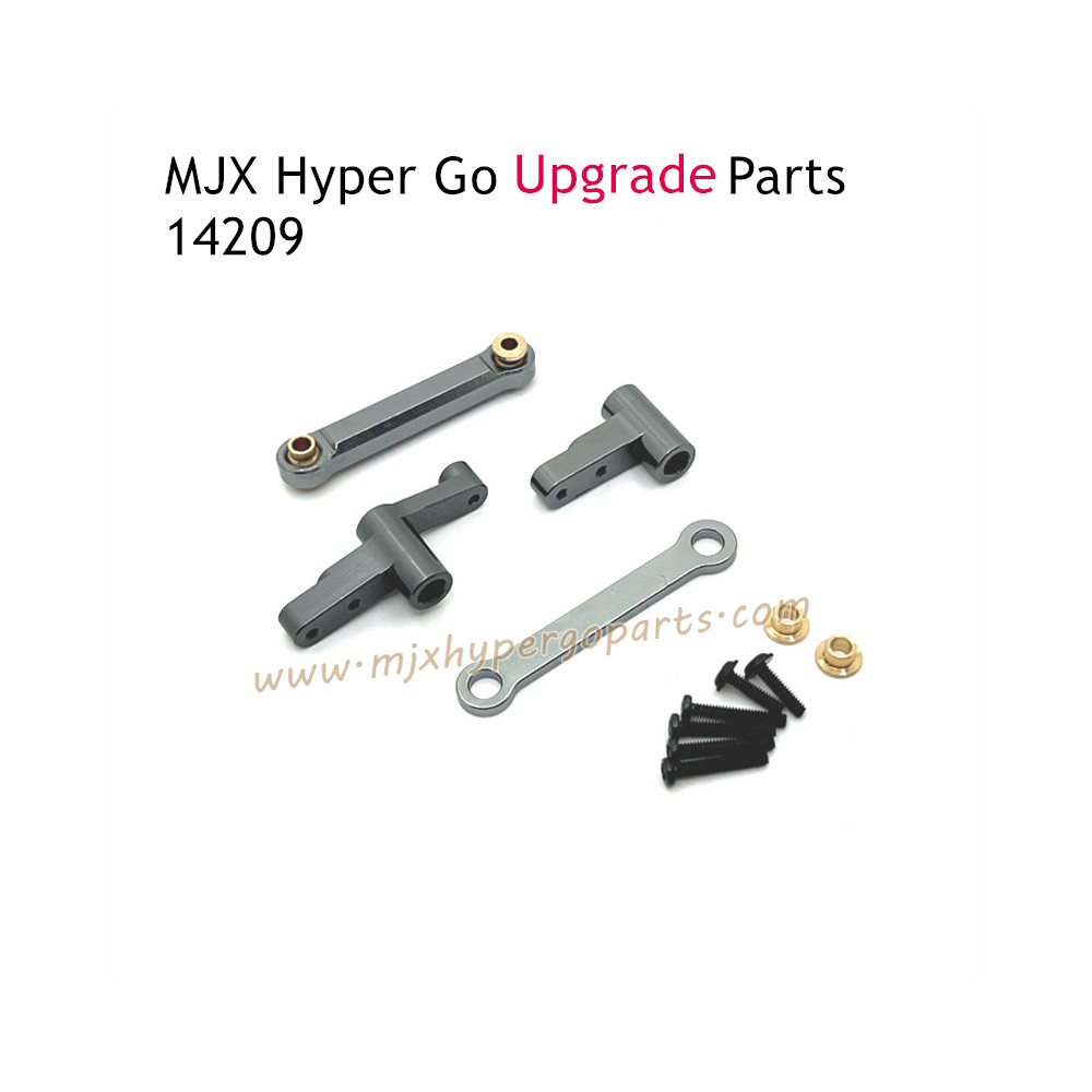 MJX Hyper Go 14209 Upgrade Parts Steering Connect Rods Kit Gray MJX Hyper Go 14209 Upgrade Parts Steering Connect Rods Kit Gray