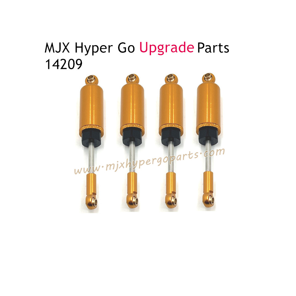 MJX Hyper Go 14209 Upgrade Parts Oil Shock Absorber Gold MJX Hyper Go 14209 Upgrade Parts Oil Shock Absorber Gold