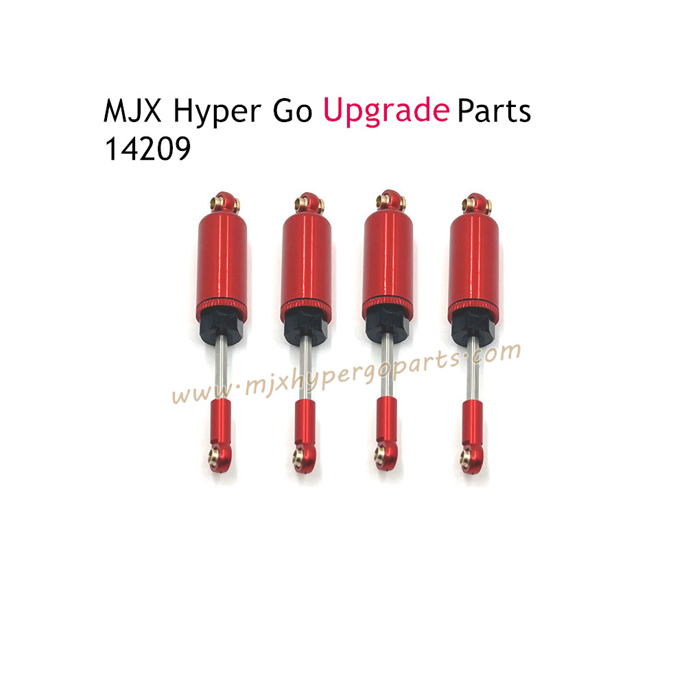 MJX Hyper Go 14209 Upgrade Parts Oil Shock Absorber Red MJX Hyper Go 14209 Upgrade Parts Oil Shock Absorber Red